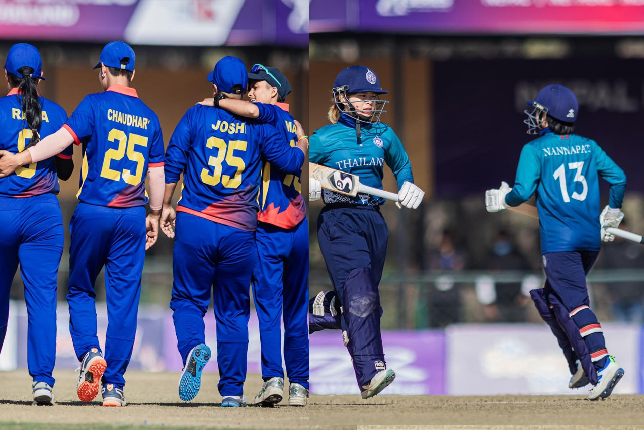 महिला टी-२०आई शृंखलामा नेपालको दोस्रो हार