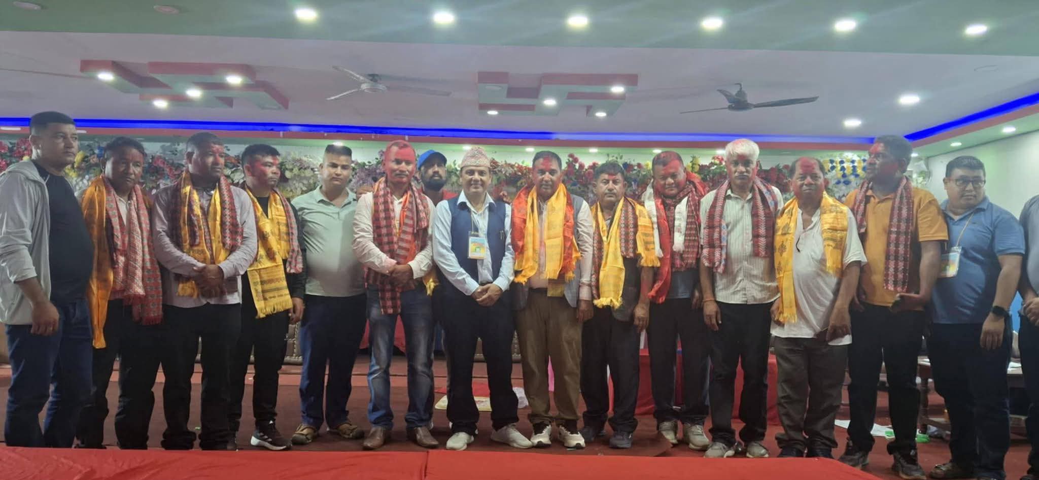 निर्माण व्यवसायी संघ सिन्धुलीमा नयाँ नेतृत्व चयन