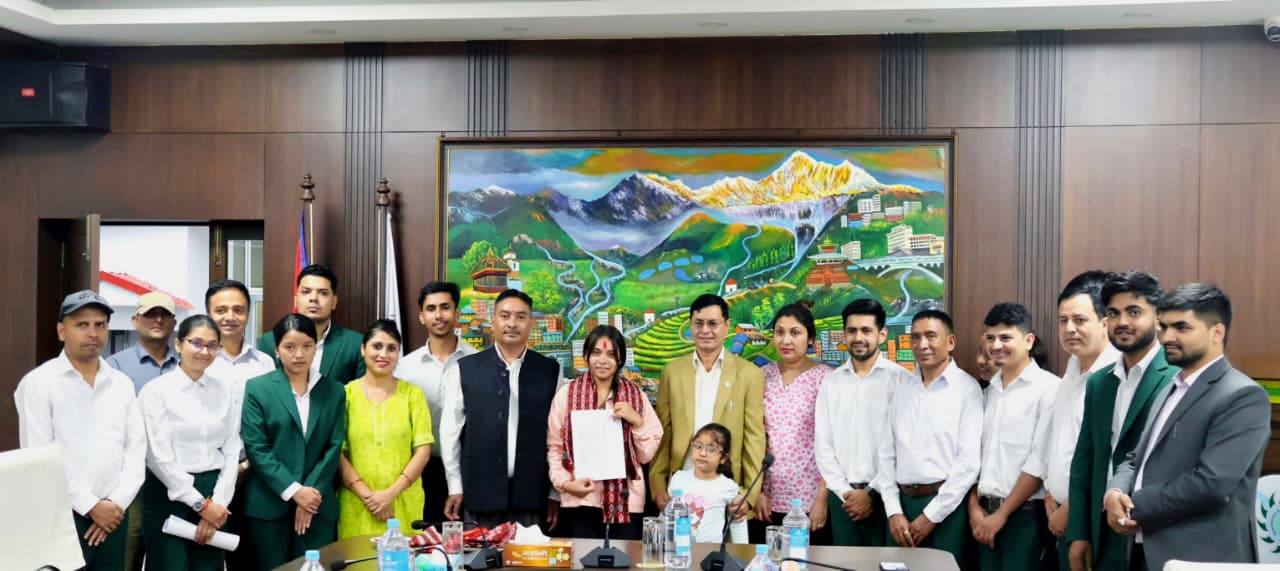 सिन्धु चेली गंगालाइ जिताउन समाजसेवी भरत पराजुलीको आह्वान