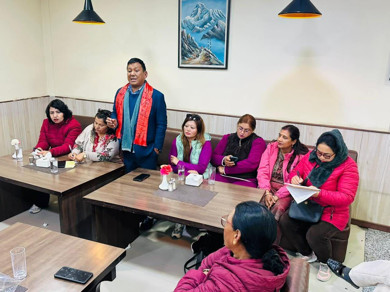 महिलाहरुमा चुनावी छलफल, परिचालन कमिटी गठन