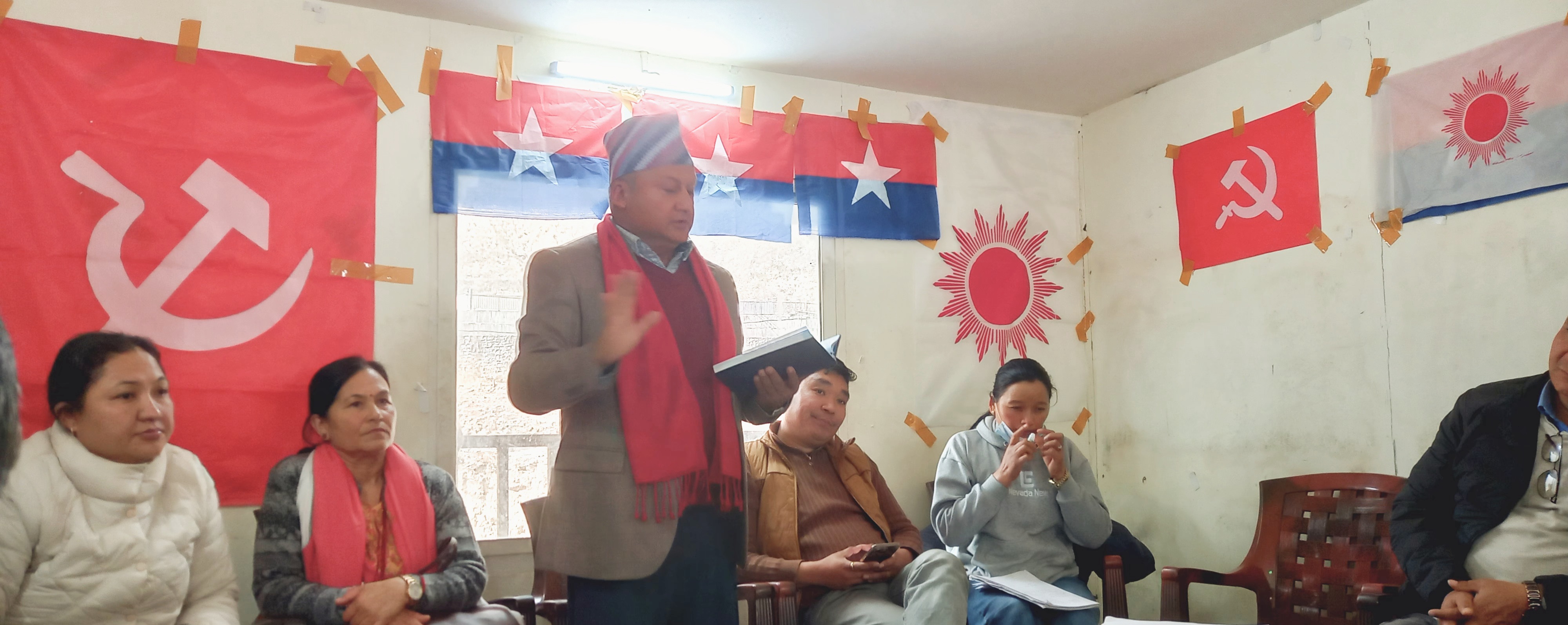 पूर्णता पायो एमाले भोटेकोसीको निर्वाचन परिचालन कमिटीले