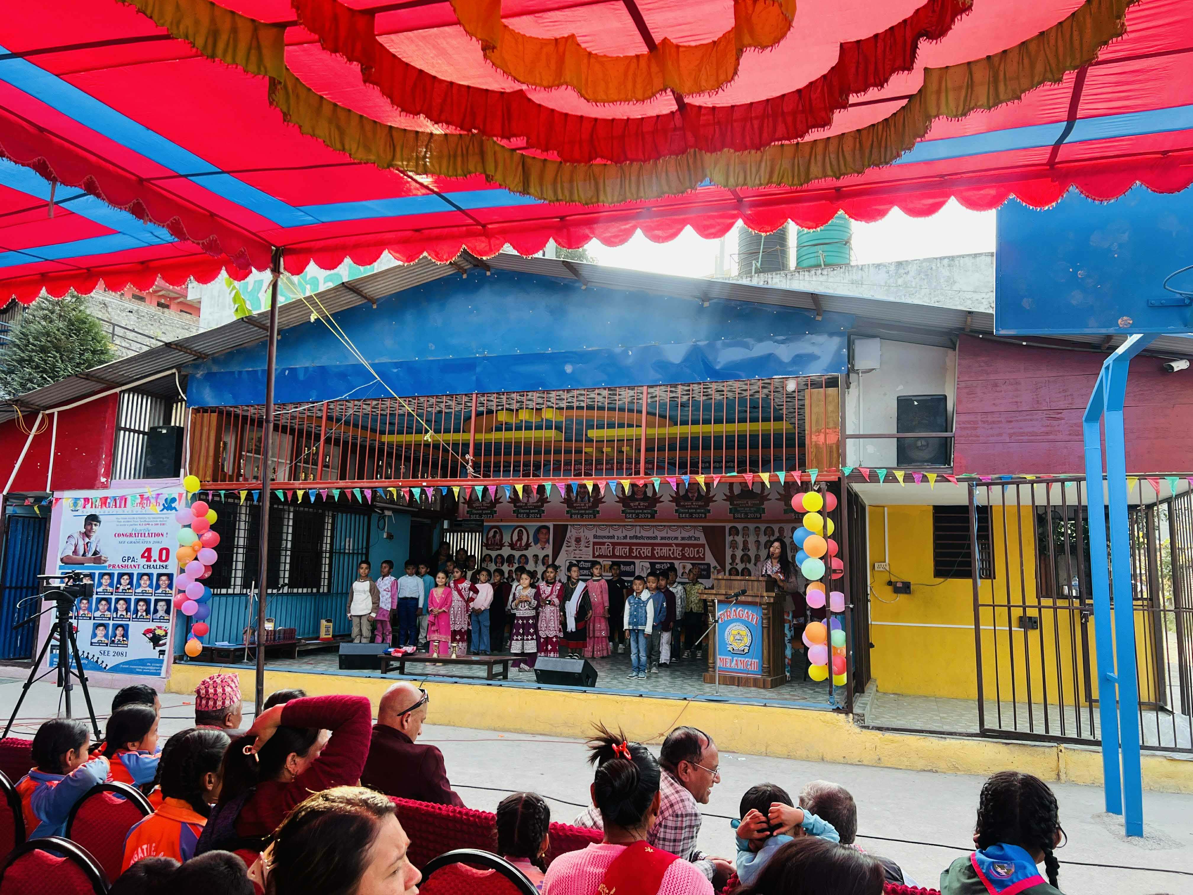 प्रगति अङ्ग्रेजी माध्यमिक विद्यालयको ३४औँ वार्षिकोत्सव