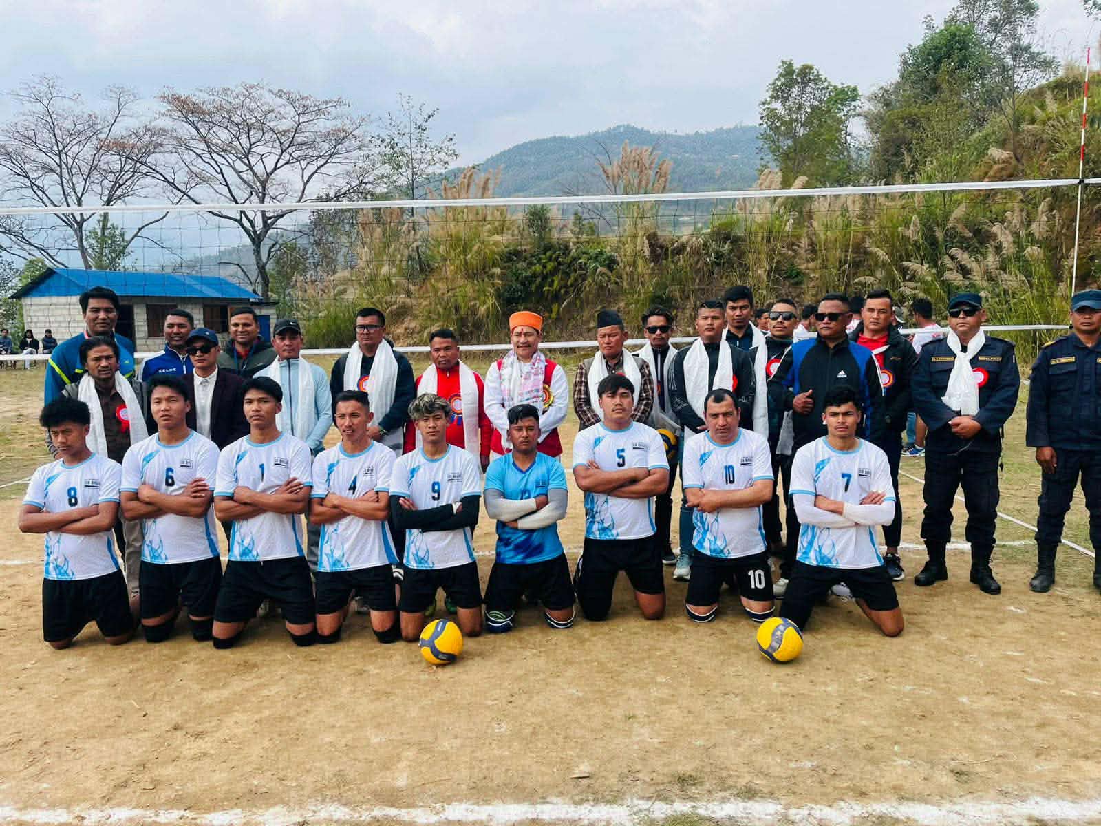 जिल्ला स्तरीय भलिबल प्रतियोगिता