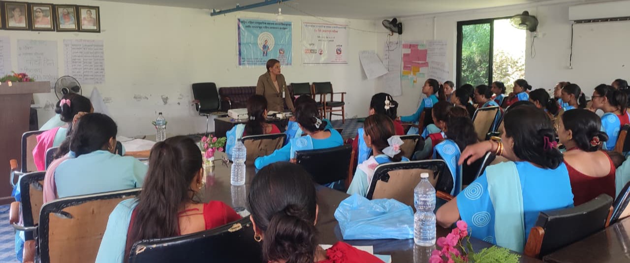 सिन्धुपाल्चोकमा महिला स्वास्थ्य स्वयंसेविकाका लागि १० दिने क्षमता अभिवृद्धि तालिम